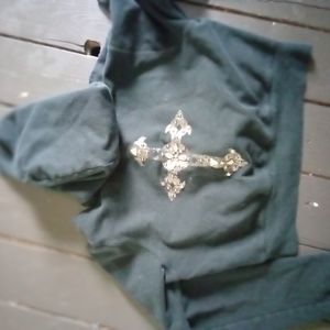 Cropped hoodie